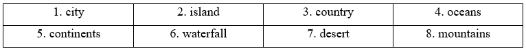 4.1. Vocabulary - Unit 4. Planet Earth - SBT Tiếng Anh 11 English Discovery 0 2