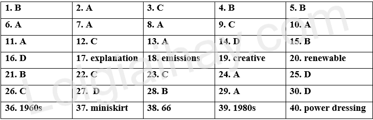 Đề thi học kì 1 Tiếng Anh 11 Bright - Đề số 6 1 1