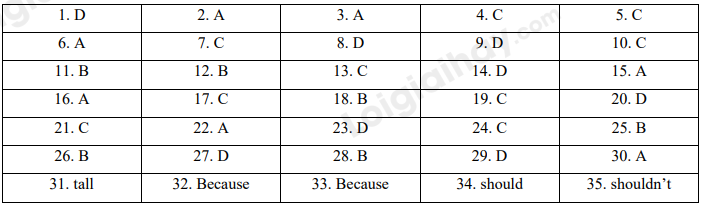 Đề thi học kì 1 Tiếng Anh 6 iLearn Smart World - Đề số 7 1 1