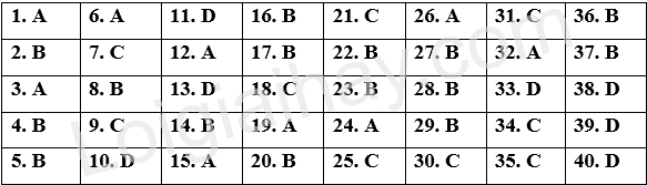 Đề thi học kì 2 Tiếng Anh 9 Right on! - Đề số 1 1 1