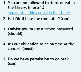 Grammar Bank Unit 4 - SBT Tiếng Anh 7 Right on! 2 1