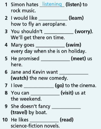 Grammar Bank Unit 4 - SBT Tiếng Anh 7 Right on! 4 1