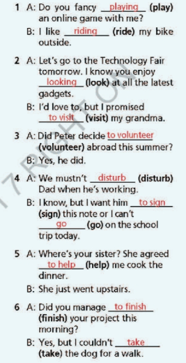 Grammar Bank Unit 4 - SBT Tiếng Anh 7 Right on! 5 2