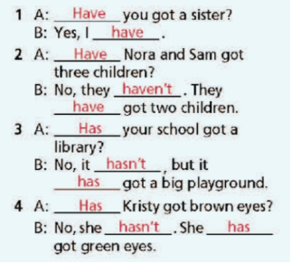 Grammar Bank Welcome back - SBT Tiếng Anh 7 Right on! 4 2