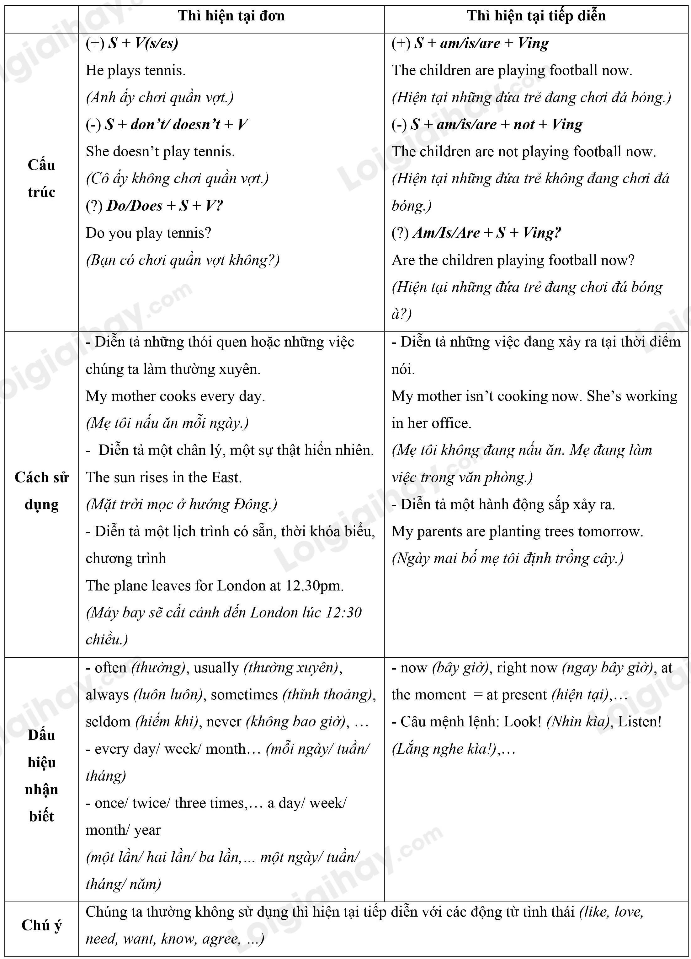 Grammar Unit 1 Tiếng Anh 10 Global Success 1