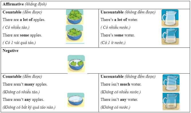 Language Focus: Countable and uncountable nouns - some, any, much, many and a lot of - Unit 5- SBT Tiếng Anh 6 - Friends Plus (Chân trời sáng tạo) 1 2
