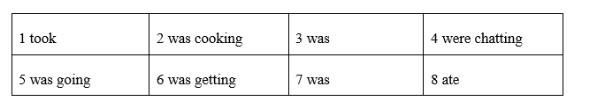 Language Focus: Past Continuous; Past Simple And Past Continuous - Unit 1. Fads and fashions - SBT Tiếng Anh 8 Friends Plus 2 1