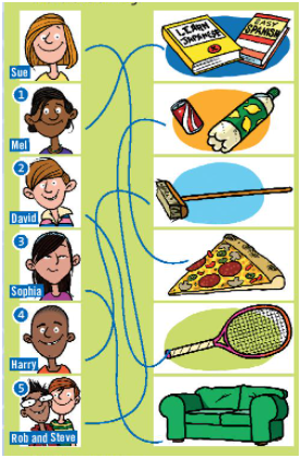 Puzzles and Games – Unit 5. Food and heath – Tiếng Anh 6 – Friends Plus 4 1