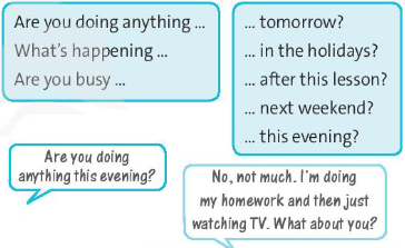 Tiếng Anh 7 Unit 7 Language focus: be going to - questions & present continuous 4 1