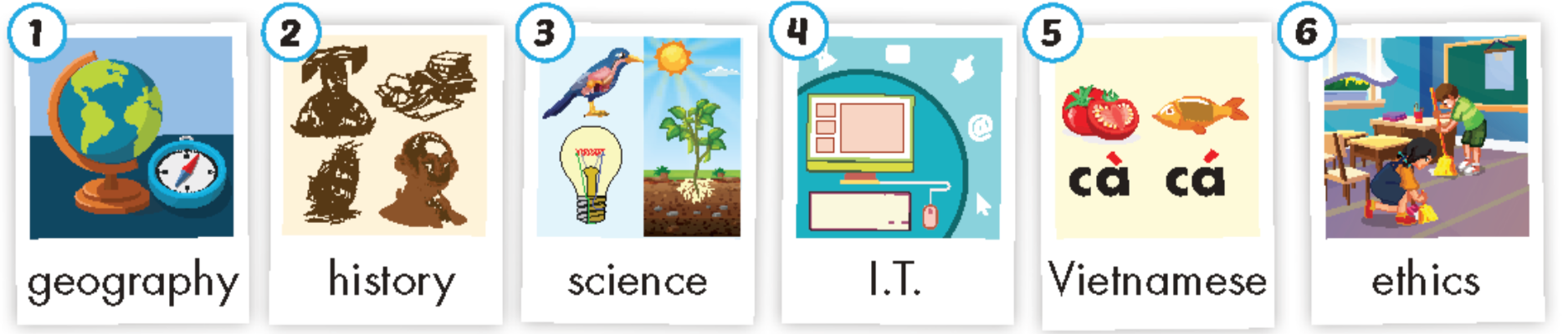 Tiếng anh lớp 5 Unit 1 lesson 1 trang 6 iLearn Smart Start 0 1