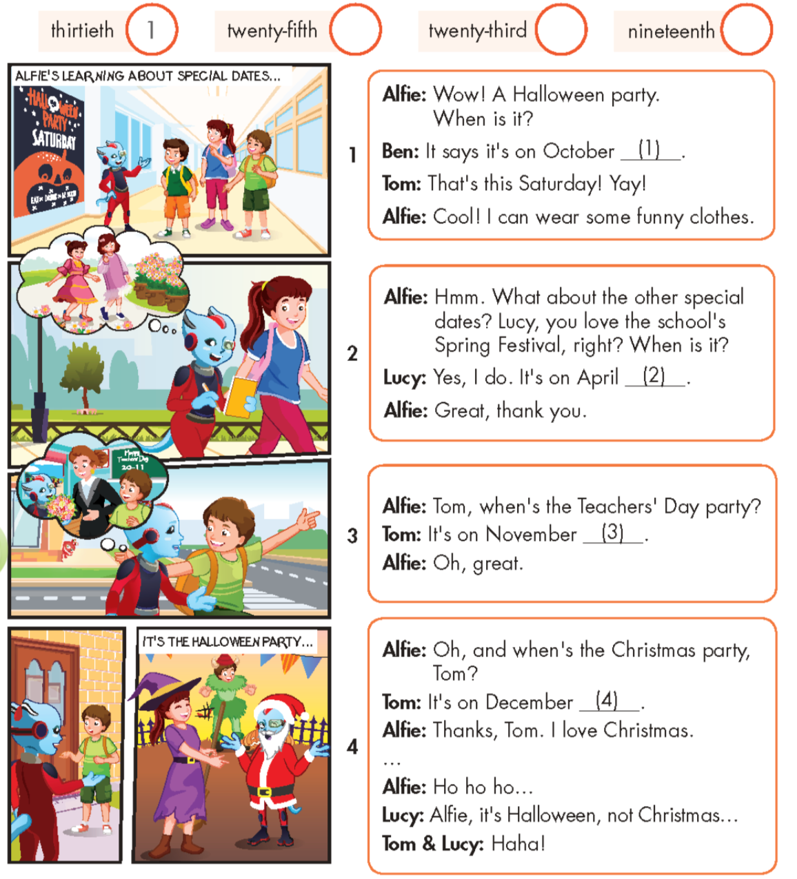 Tiếng anh lớp 5 Unit 2 lesson 2 trang 23 iLearn Smart Start 7 1