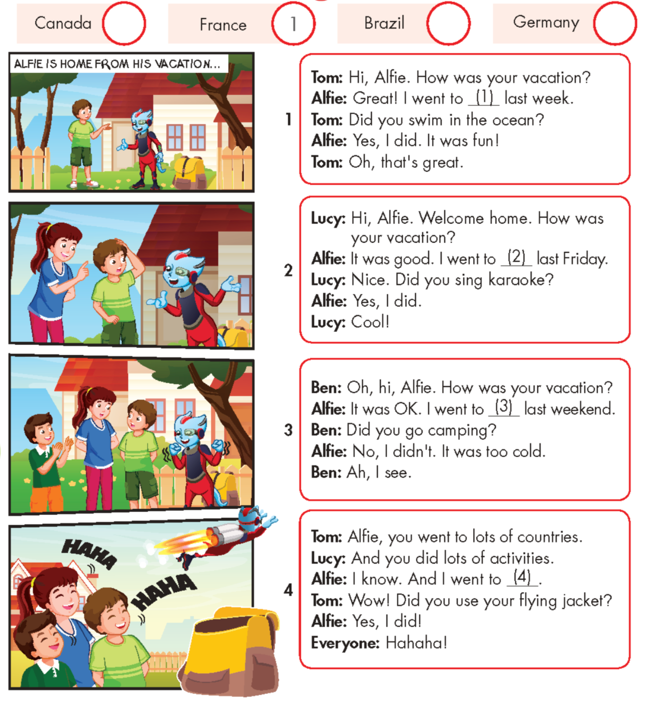 Tiếng anh lớp 5 Unit 4 lesson 2 trang 51 iLearn Smart Start 7 1