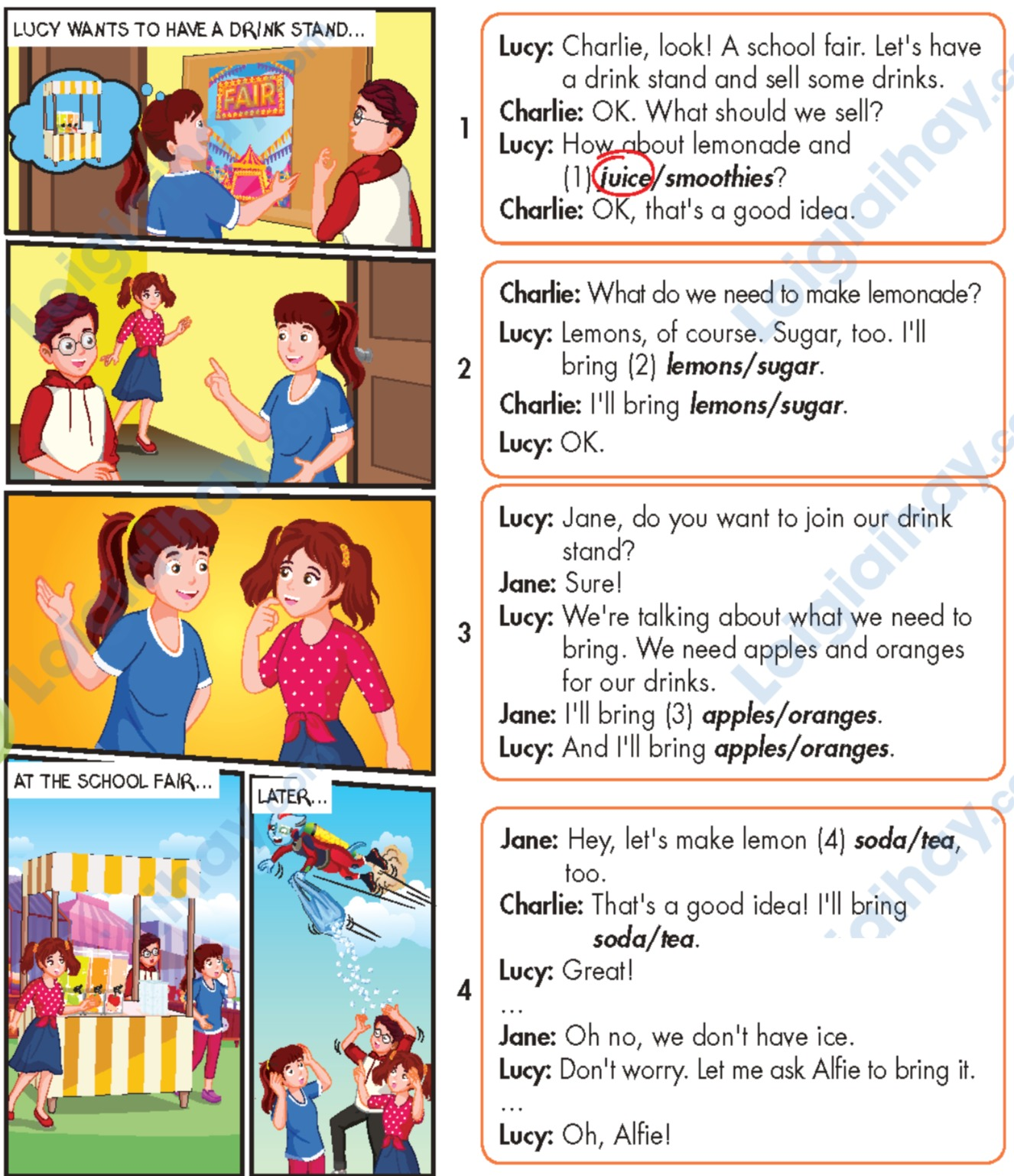 Tiếng anh lớp 5 Unit 6 lesson 2 trang 81 iLearn Smart Start 7 1
