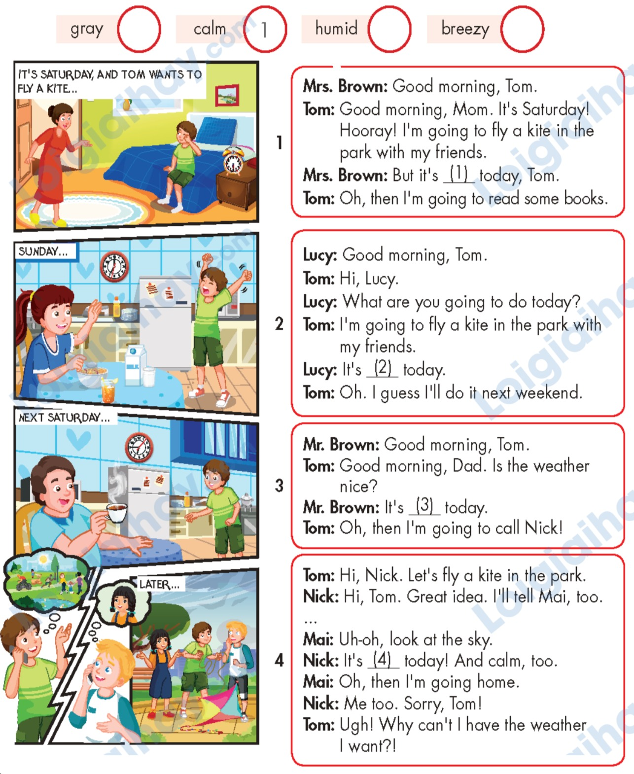 Tiếng anh lớp 5 Unit 8 lesson 2 trang 109 iLearn Smart Start 6 1