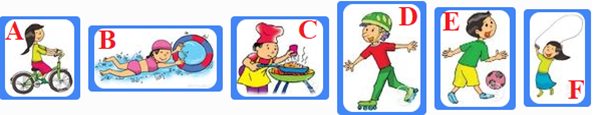 Tổng hợp bài tập Từ vựng - Ôn hè Tiếng Anh lớp 4 1 8