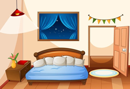 Trắc nghiệm Từ vựng Ngôi nhà Tiếng Anh 6 Right on! 0 30