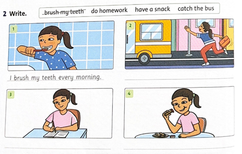 Unit 1: Jim's day - SBT Tiếng Anh 5 - Family and Friends 1 1