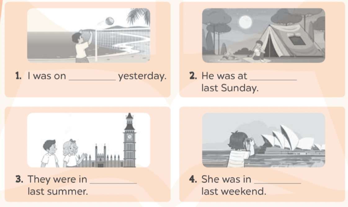 Unit 10. Our summer holidays - SBT Tiếng Anh 4 - Global Success 2 1