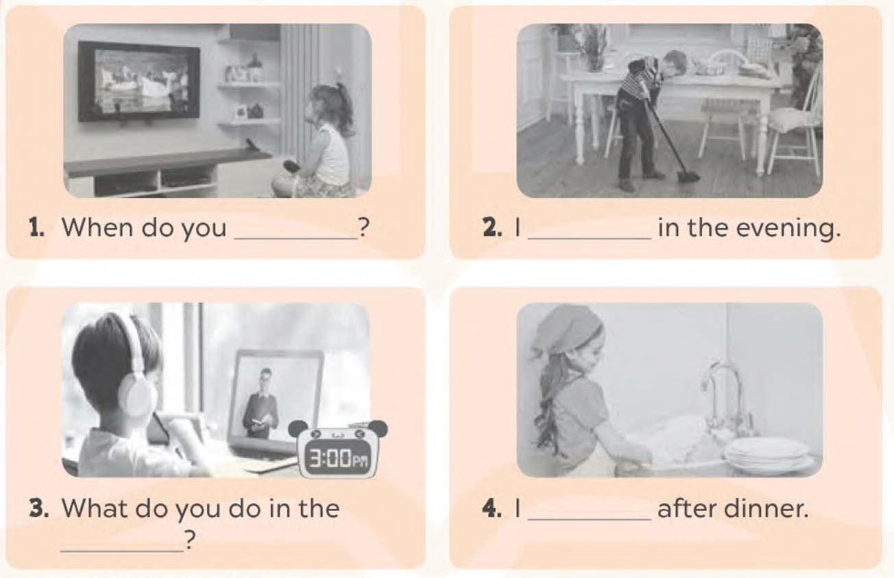 Unit 14. Daily activities - SBT Tiếng Anh 4 - Global Success 2 1