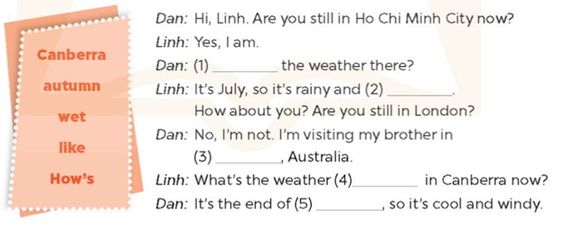 Unit 16. Seasons and the weather - SBT Tiếng Anh 5 - Global Success 7 1