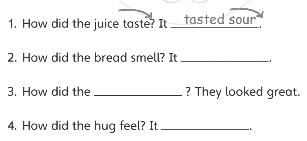 Unit 4. Our Senses - SBT Tiếng Anh 5 - Explore Our World 10 1