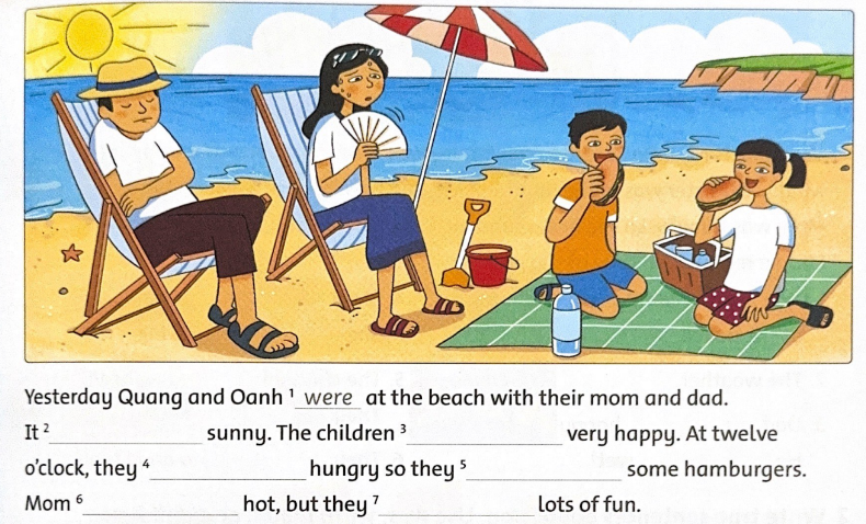Unit 5: They had a long trip - SBT Tiếng Anh 5 - Family and Friends 2 1