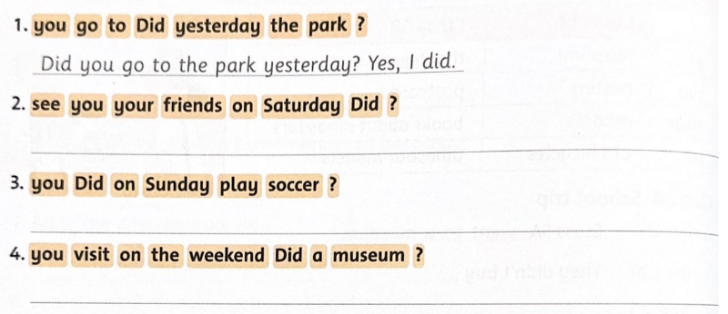 Unit 7: The dinosaur museum - SBT Tiếng Anh 5 - Family and Friends 4 1