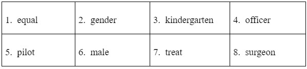 Vocabulary - Unit 6: Gender Equality - SBT Tiếng Anh 10 Global Success 0 1