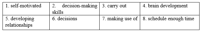 Vocabulary - Unit 8. Becoming independent - SBT Tiếng Anh 11 Global Success 1 1