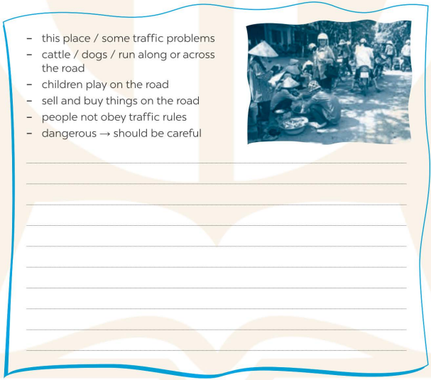 Writing - Unit 7: Traffic - SBT Tiếng Anh 7 Global Success 2 1